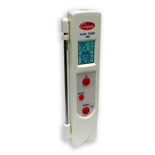 COOPER-ATKINS 480-0-8 THERMOMETER INFRARED WITH PROBE 67 626